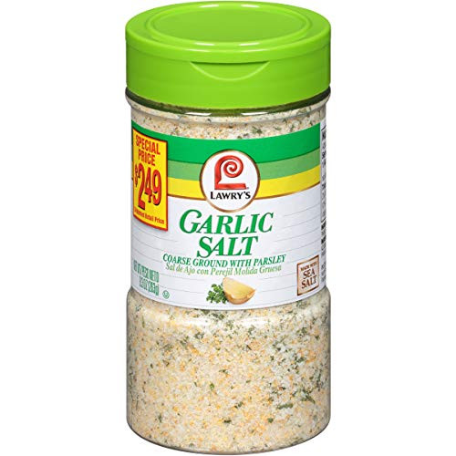 Lawry s Coarse Ground Garlic Salt with Parsley  9-3 oz