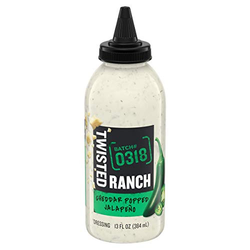 Twisted Ranch Cheddar Popped Jalapeno Ranch Dressing   Dip  13 fl- oz- Bottle