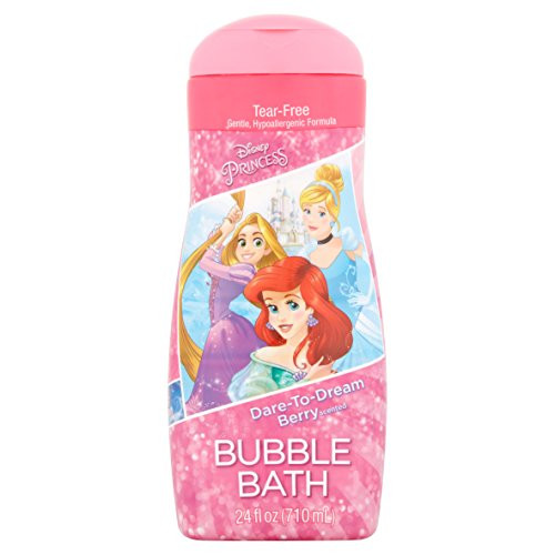 Disney Princess Bubble Bath 24 Ounce Berry Bouquet 709ml