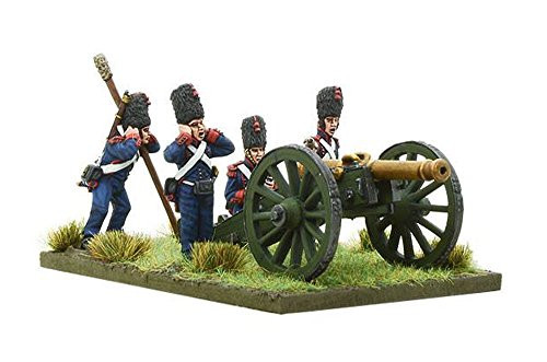 Black Powder: Napoleonic French Imperial Guard Foot Artillery firing 12-pdr