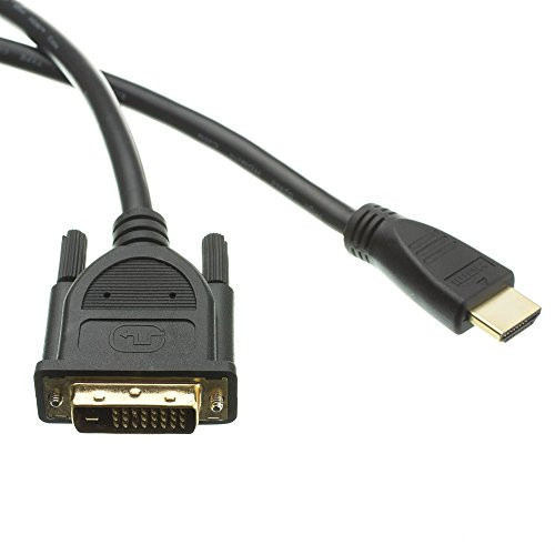HDMI to DVI Cable, HDMI Male to DVI Male, CL2 Rated, 50 Foot