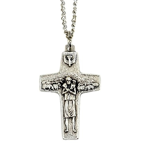 RosaryMart The Original Pope Francis Cross by Vedele-1 1-2 inch with Chain