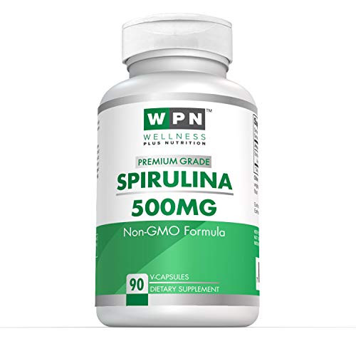 WPN Supplements Spirulina 500mg   Premium Grade   Non GMO Formula