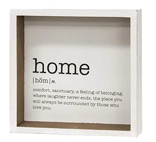 The Bridge Collection  Home  Definition Shadow Box Sign