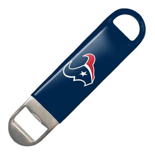 NFL Houston Texans Vinyl Covered Long Neck Bottle Opener