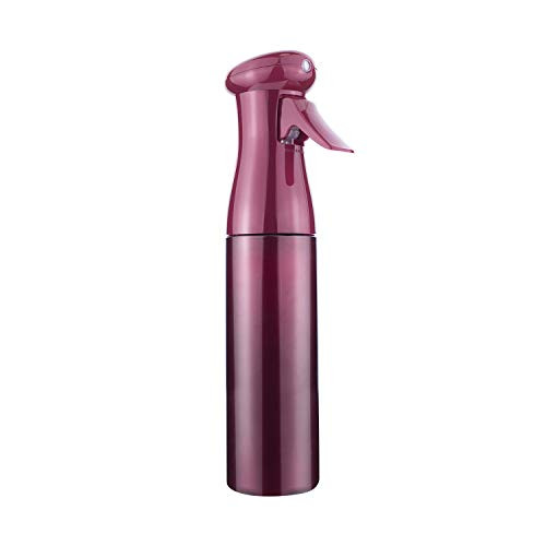 Continuous Spray Bottle  Fine Mist Spray Bottle for Hair  250ml-8oz Small Empty Plastic Misting Refillable Sprayers for Refreshing Curls  Curly Hair  Garden Continuous Water Mister