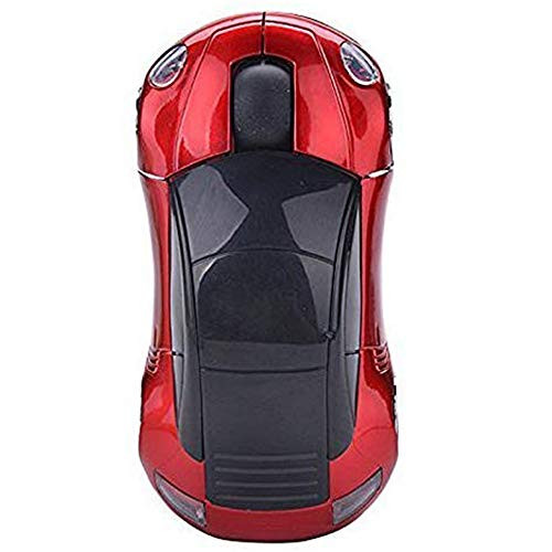 Wireless Mouse 2-4Ghz Wireless Optical Mouse Mice USB Receiver for PC Laptop Notebook USB Receiver Red