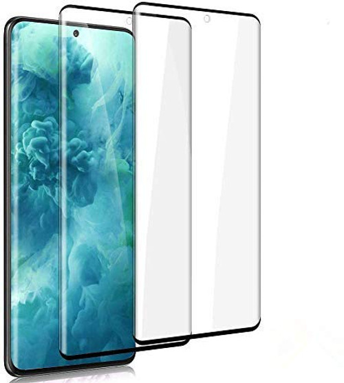 2-Pack Galaxy S20 Ultra Screen Protector Tempered Glass - HD Clear Protective Film 9H Hardness   Full Coverage  Fingerprint Support  Case Friendly   Bubble Free   for Samsung Galaxy S20 Ultra6-9