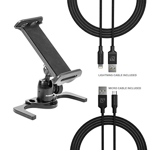 Freewell Aircraft Grade Aluminum-alloy Smart Phone/Tablet mount Lite holder compatible with DJI Mavic Air, DJI Mavic Pro, DJI Mavic Platinum, DJI Spark remote controller