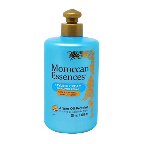 Moroccan Essences Styling Cream Repair   Protect with Argan Oil Proteins and Antioxidants 250 ml- - 8-50 Fl- Oz-