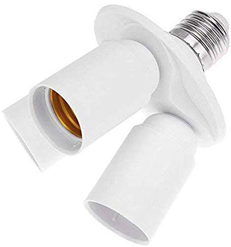 Lheng 3 in 1 Standard Light Socket Splitter E27 Transmit 3E27 Photography Adapter Converter Lamp Holder