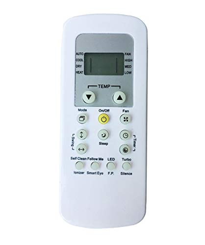 PROROK Air Conditioner Remote Control Compatible for Carrier RG56-BGEF-CA -RG56-BGEF-CA-38MFQ009-3-40MFQ009-3-38MFQ012-3-40MFQ012-3-RG56N-BGE-RG56N-BGEF-RG56N-BGEFU1-CA -RG56-BGEFU1-CA