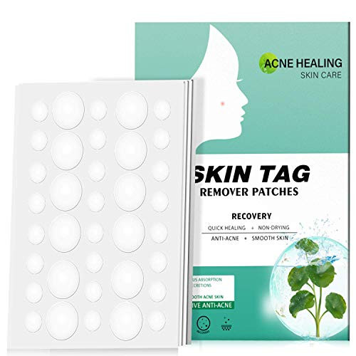 Skin Tag Remover  Acne Pimple Healing Patch with Hydrocolloid Face Skin Treatment for Blemish Sport  Acne Dots  Pimple Stickers  Blends in with skin  144 Patches