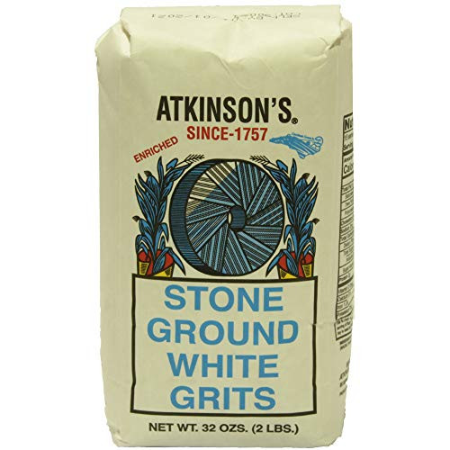 Atkinson s Stone Ground White Grits 2 lbs- Atkinson s Stone Ground White Grits 2 lbs-
