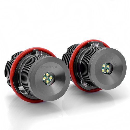 High Power Xenon White 6000K 20W 40W CREE LED Angel Eye Halo Ring Marker Light Bulb For BMW E39 E53 E60 E61 E63 E65 E66 E83 E87 X5 2x