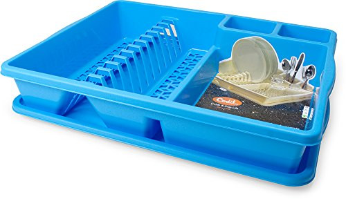 Codil Bazar Dish Drainer Complete, Assorted, 47.5 x 38 x 9 cm