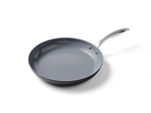 GreenLife CC001579-001 Inch Open Frypan, 12", Grey