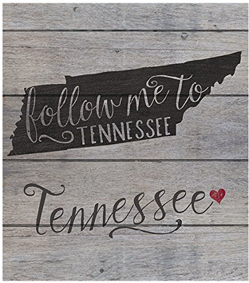 Kindred Hearts 12"x13.5" Tennessee State Slogan Pallet Board Wall Art Kindred Hearts 12"x13.5" Tennessee State Slogan Pallet Board Wall Art