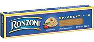 Ronzoni Spaghetti Macaroni 16 Oz- Pack Of 3-
