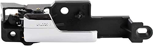 I-Match Auto Parts Front Left Driver Side Inner Door Handle Replacement For 2006-2012 Ford Fusion FO1352143 6E5Z5422601A Chrome