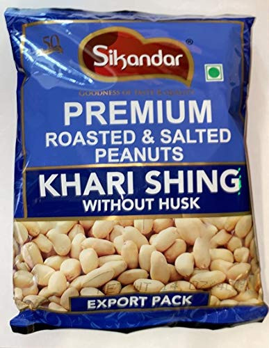 Sikandar Premium Roasted Peanuts Husk Free 400 gm