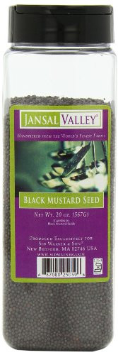 Jansal Valley Black Mustard Seed  20 Ounce