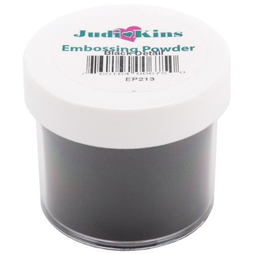 Judikins EP2-13 Embossing Powder  2 oz  Black Detail