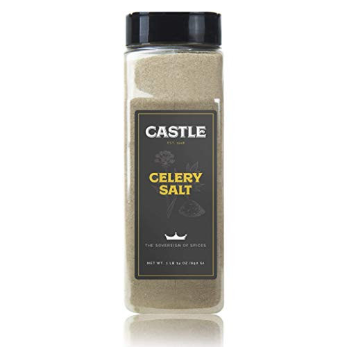 Castle Foods CELERY SALT 30 oz Premium Restaurant Quality Castle Foods CELERY SALT 30 oz Premium Restaurant Quality