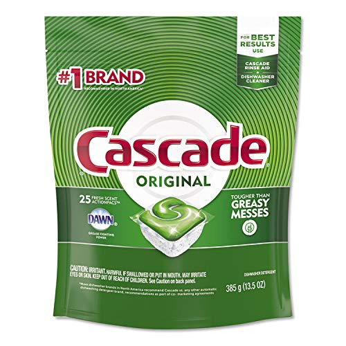 Procter   Gamble 250534 Cascade Original Platinum Fresh Scent Actionpacs - 25 Count