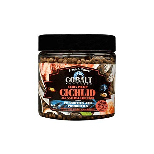 Cobalt Ultra Cichlid Pellets Sink 2-7oz
