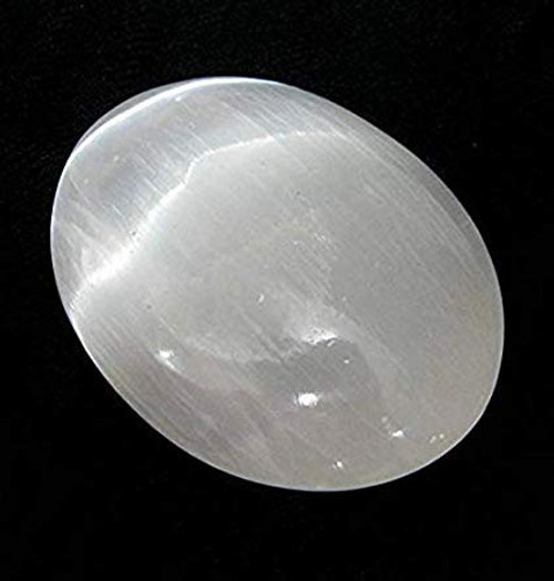 CRYSTALMIRACLE 88 Grams Selenite Oval Gemstone Crystal Healing Reiki feng Shui Gift Psychic Wellness Energy Metaphysical Health Aura vaastu Spiritual Wisdom CRYSTALMIRACLE 88 Grams Selenite Oval Gemstone Crystal Healing Reiki feng Shui Gift Psychic Wellness Energy Metaphysical Health Aura vaastu Spiritual Wisdom