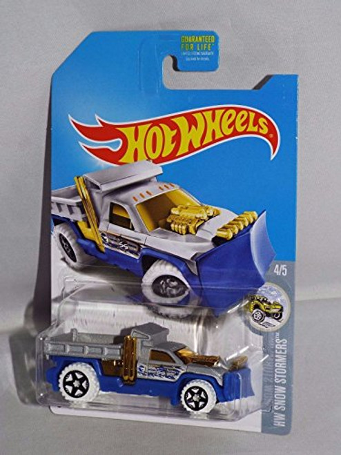 Hot Wheels 2017 HW Snow Stormers So Plowed Snow Plow Truck Gray and Blue Treasure Hunt Hot Wheels 2017 HW Snow Stormers So Plowed Snow Plow Truck Gray and Blue Treasure Hunt