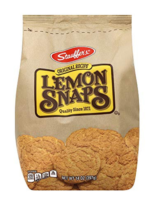 Stauffer Cookie Lemon Snaps Original  14 oz
