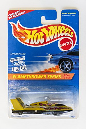 Hot Wheels 1995-385 Hydroplane Flamethrower Series 2 of 4 1 64 Scale