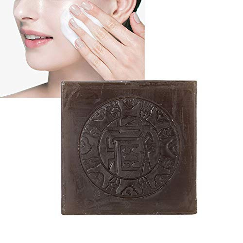 100g Saffron Handmade Soap  Body Facial Skin Cleansing Soap for Skin Types Mite Removal Acne Treatment