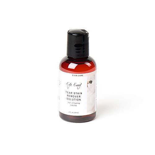 Eye Envy Tear Stain Remover Solution for Cats 100  Natural and Safe Recommended by Breeders-vets-cat fanciers-Groomers Contains colloidal Silver Remove Stains from Fur on Persians and Exotics  2oz