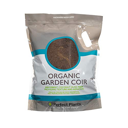 Perfect Plants Organic Garden Coir   8qt- Premium Garden Coir   Can Be Used as Soil Amendment or Potting Medium