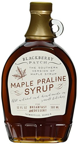 Maple Praline Syrup  Contains SUGAR  12 oz Bottle