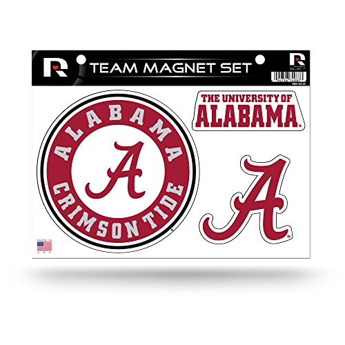 NCAA Rico Industries Die Cut Team Magnet Set Sheet  Alabama Crimson Tide