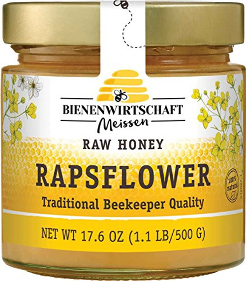 Bienenwirtschaft Honey  Rapsflower  17-6 Ounce