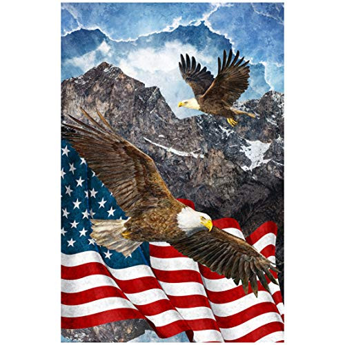 Northcott Stars   Stripes 7 Digital Soaring High 24   Panel Navy Quilt Fabric