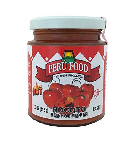 Peru Food - Rocoto Red peppers 7-5 oz- Product of Peru