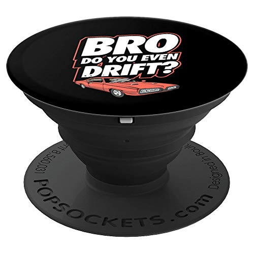 Bro Do You Even Drift Vintage Classic Car Guy Christmas Gift PopSockets Grip and Stand for Phones and Tablets