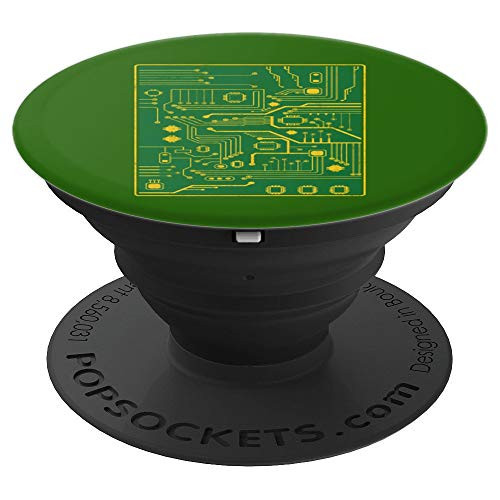 Computer Technician Repair Tech Engineer Motherboard Circuit PopSockets Grip and Stand for Phones and Tablets
