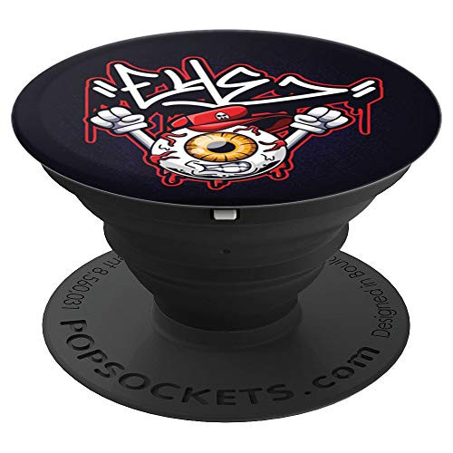 Eye Hip Hop Rap Street Urban Art Style Sprayer Paint Gift PopSockets Grip and Stand for Phones and Tablets