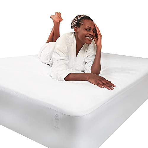Magichome Premium Waterproof Mattress Protector Twin Size Fitted 14 Inches Deep Pocket Breathable Noiseless Mattress Pad Cover Hypoallergenic Vinly Free 39 x75 Magichome Premium Waterproof Mattress Protector Twin Size Fitted 14 Inches Deep Pocket Breathable Noiseless Mattress Pad Cover Hypoallergenic Vinly Free 39 x75