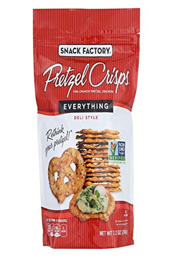 Snack Factory  Pretzel Crisps Everything  7-2 Ounce