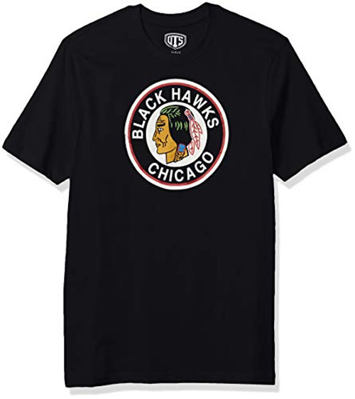 OTS NHL Chicago Blackhawks Men s Rival Tee Logo X-Large OTS NHL Chicago Blackhawks Men s Rival Tee Logo X-Large
