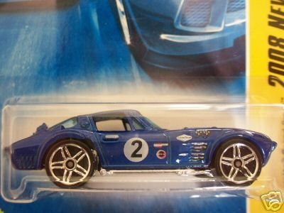 Hot Wheels Mattel 2008 New Models 1 64 Scale Blue Chevy Corvette Grand Sport Die Cast Car  008