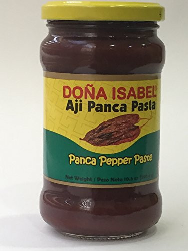 Dona Isabel - Aji Panca Pasta - Panca Pepper Paste 10-5 oz Single Bottle-Product of Peru